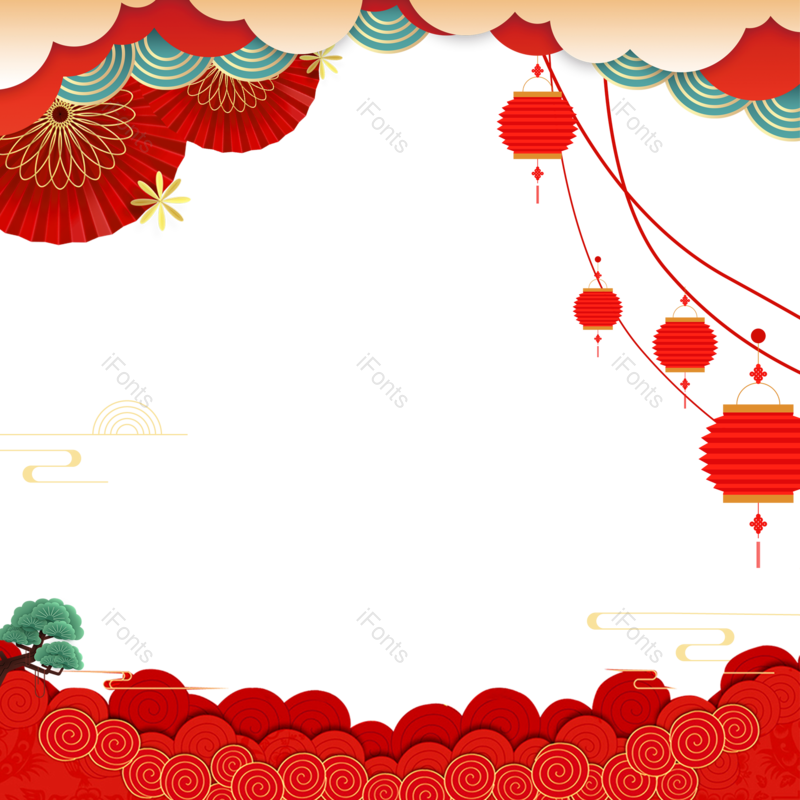 祥云图片,节日元素,中国风PNG,元素免抠素材
